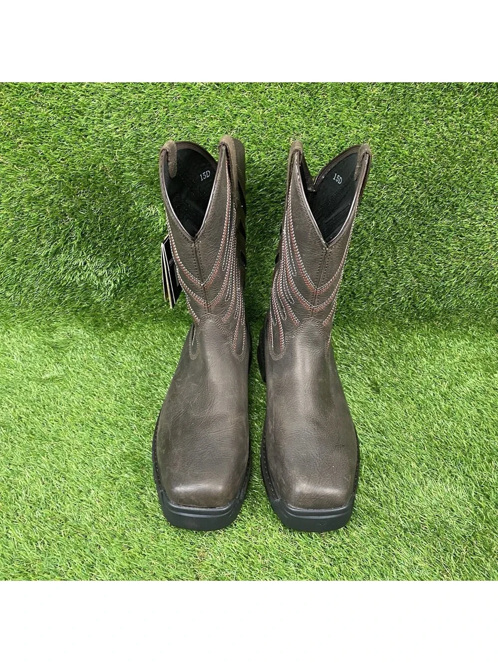 ARIAT WORK Men's Intrepid VentTEK Composite Toe Work Boot Iron Coffee 15 D